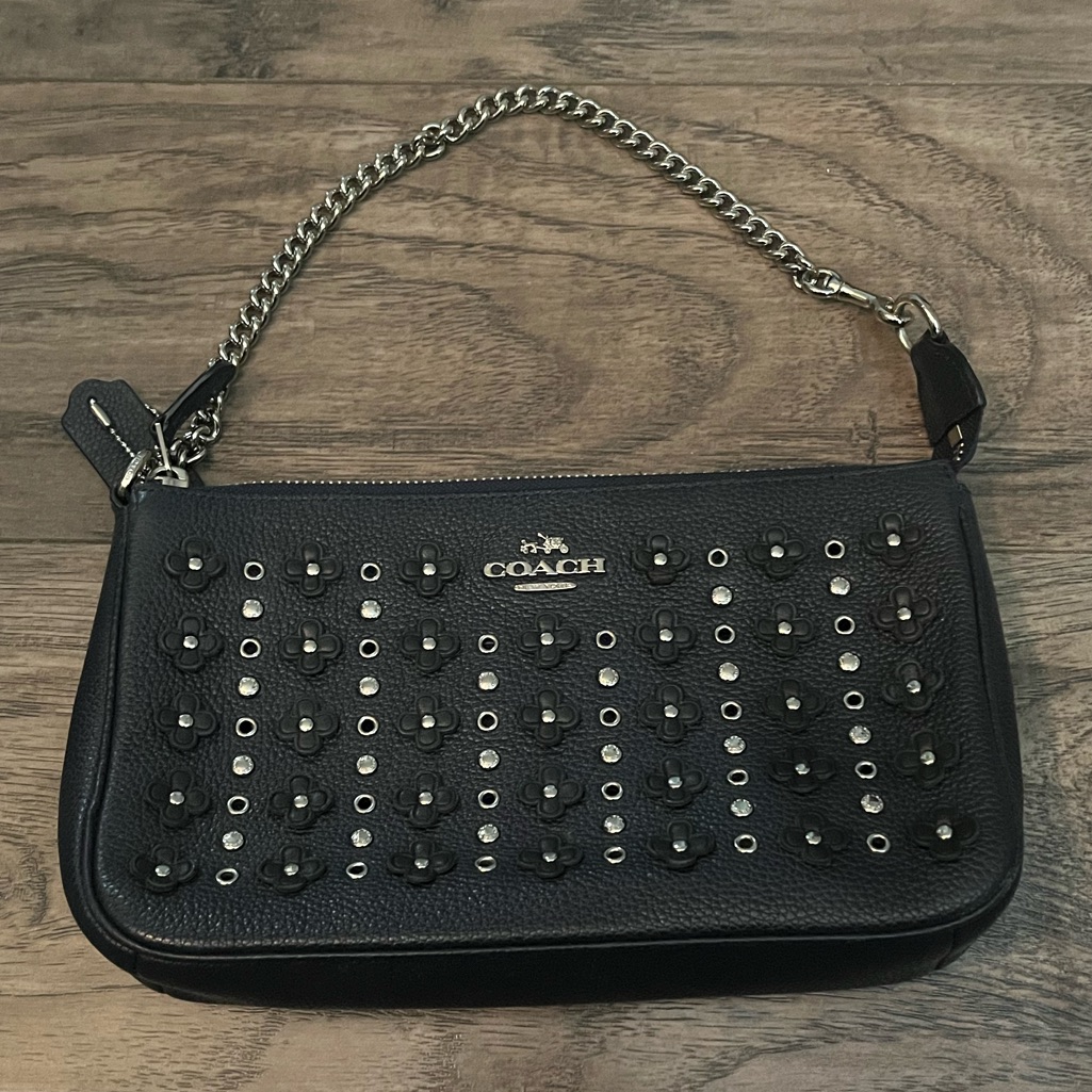 Coach Rare Navy Blue Crosby Mini Bag. Excellent Condition.